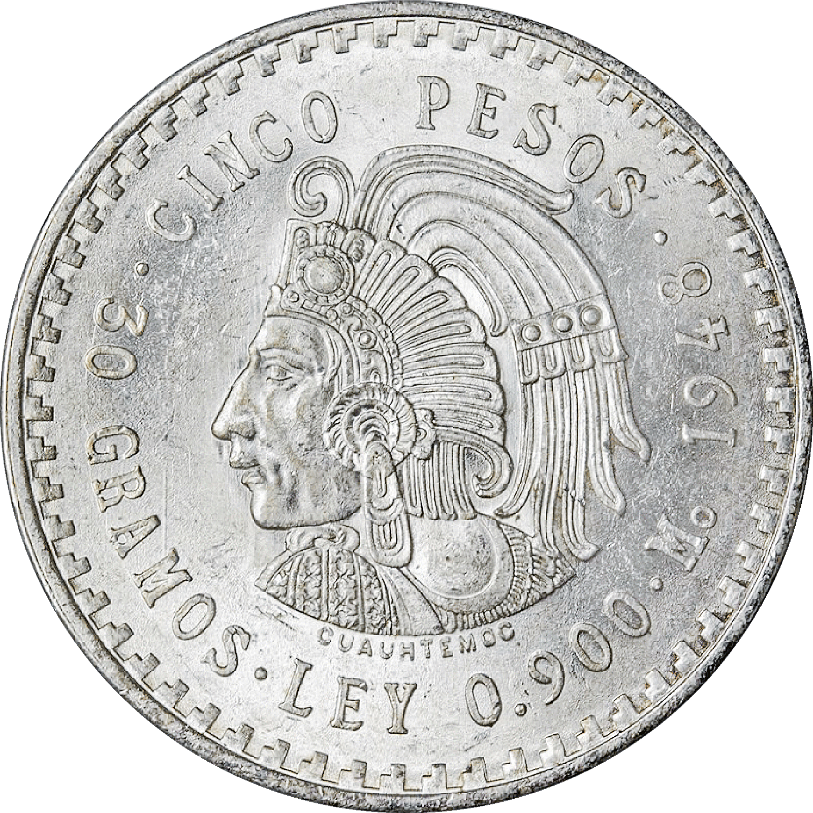 monedas de 5 pesos mexicanos conmemorativas