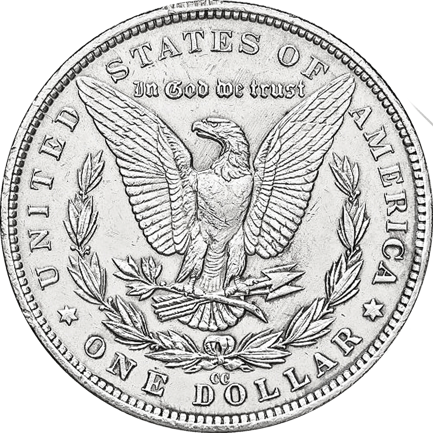 Moneda 1 Dólar Morgan Plata (Año Aleatorio, Condición Bueno/Regular)