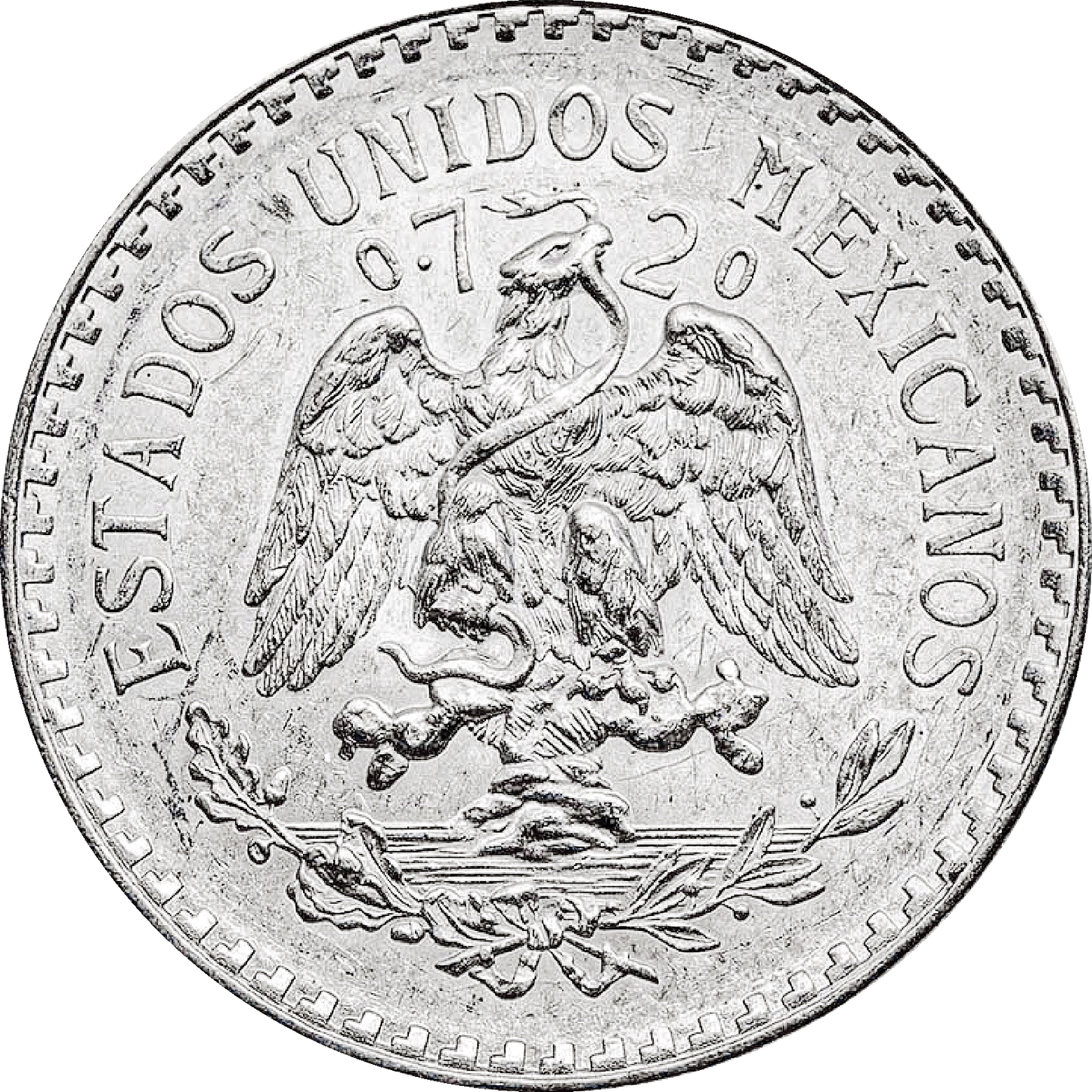 Moneda 1 Peso Resplandor Plata