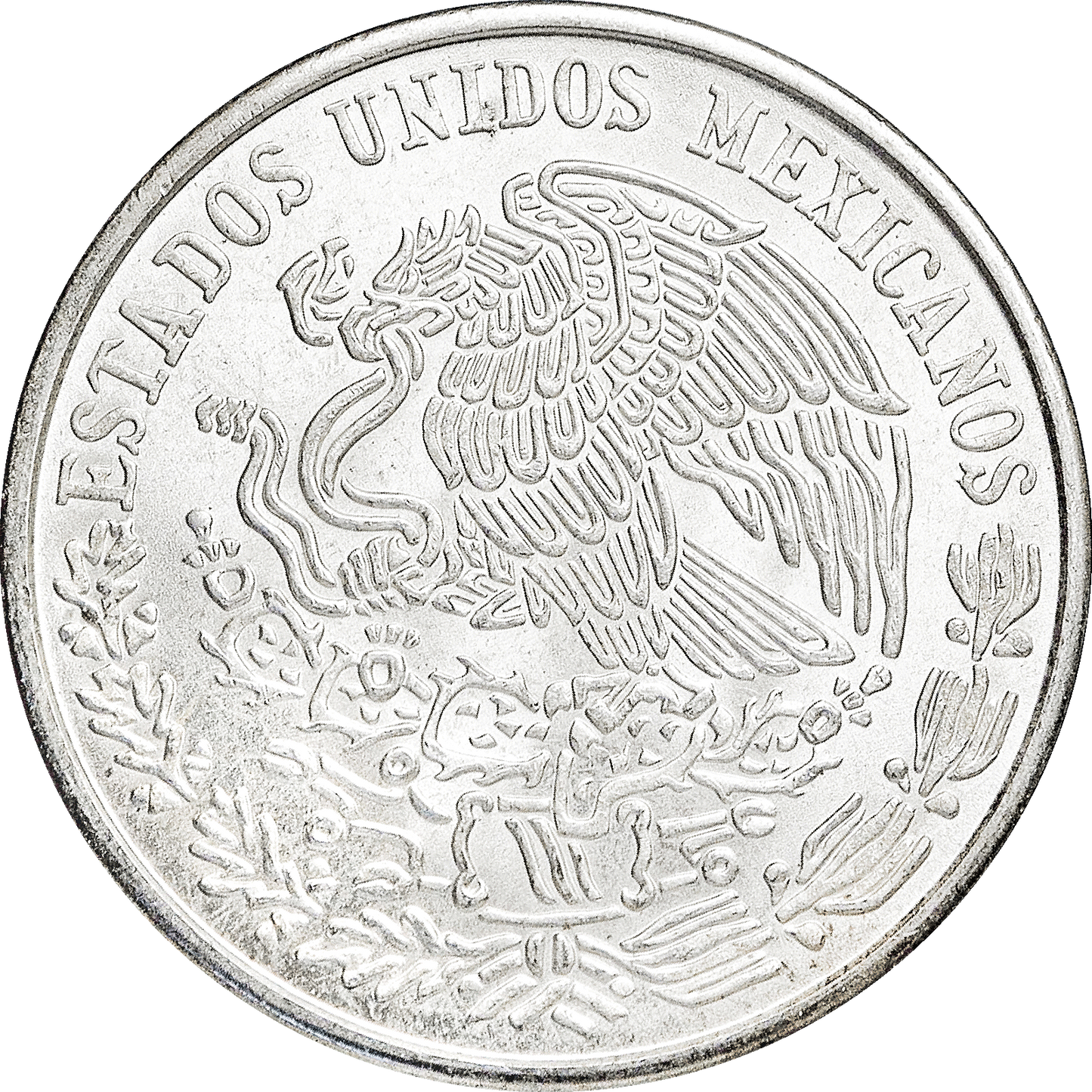 Moneda 100 Pesos Morelos Plata