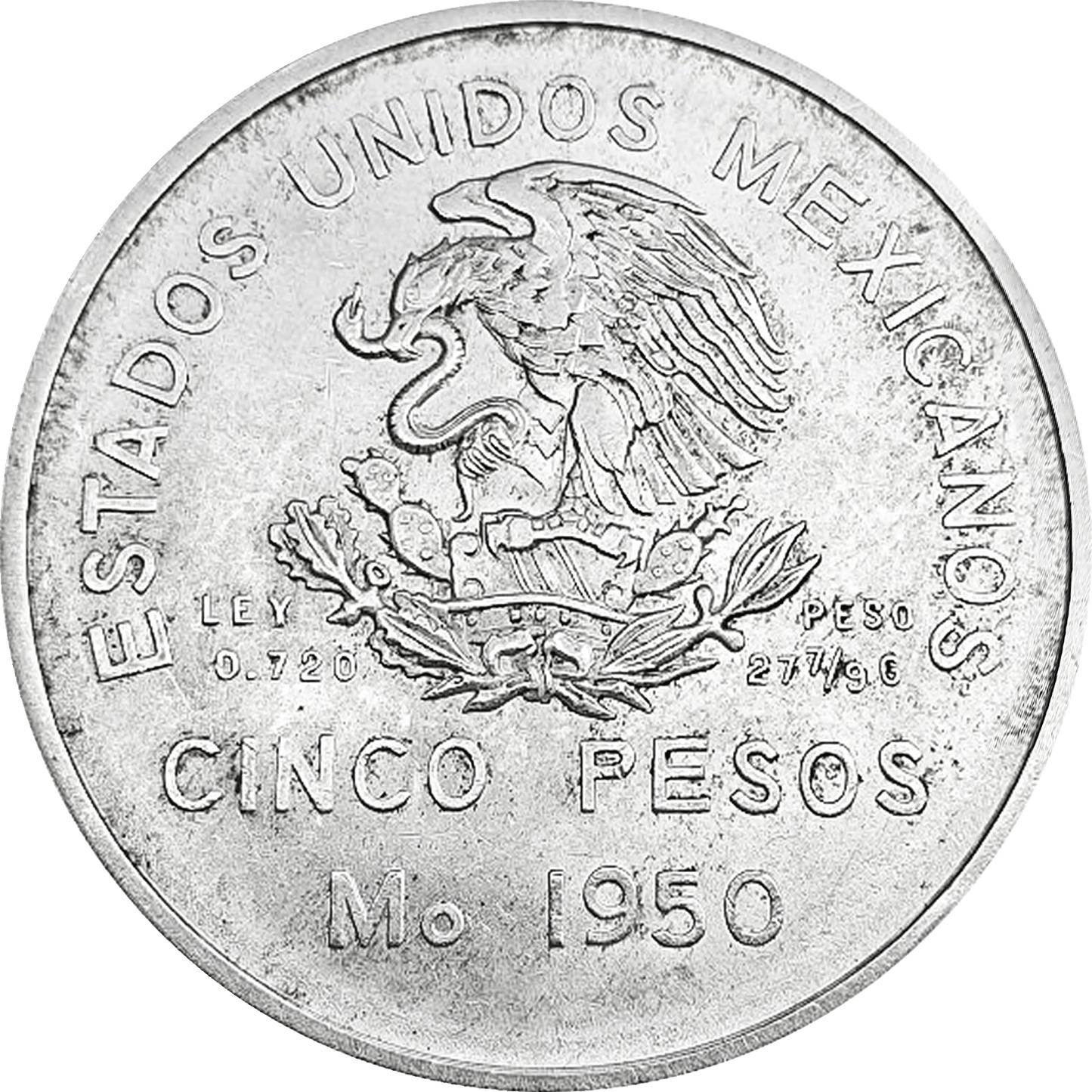 monedas de 5 pesos mexicanos conmemorativas