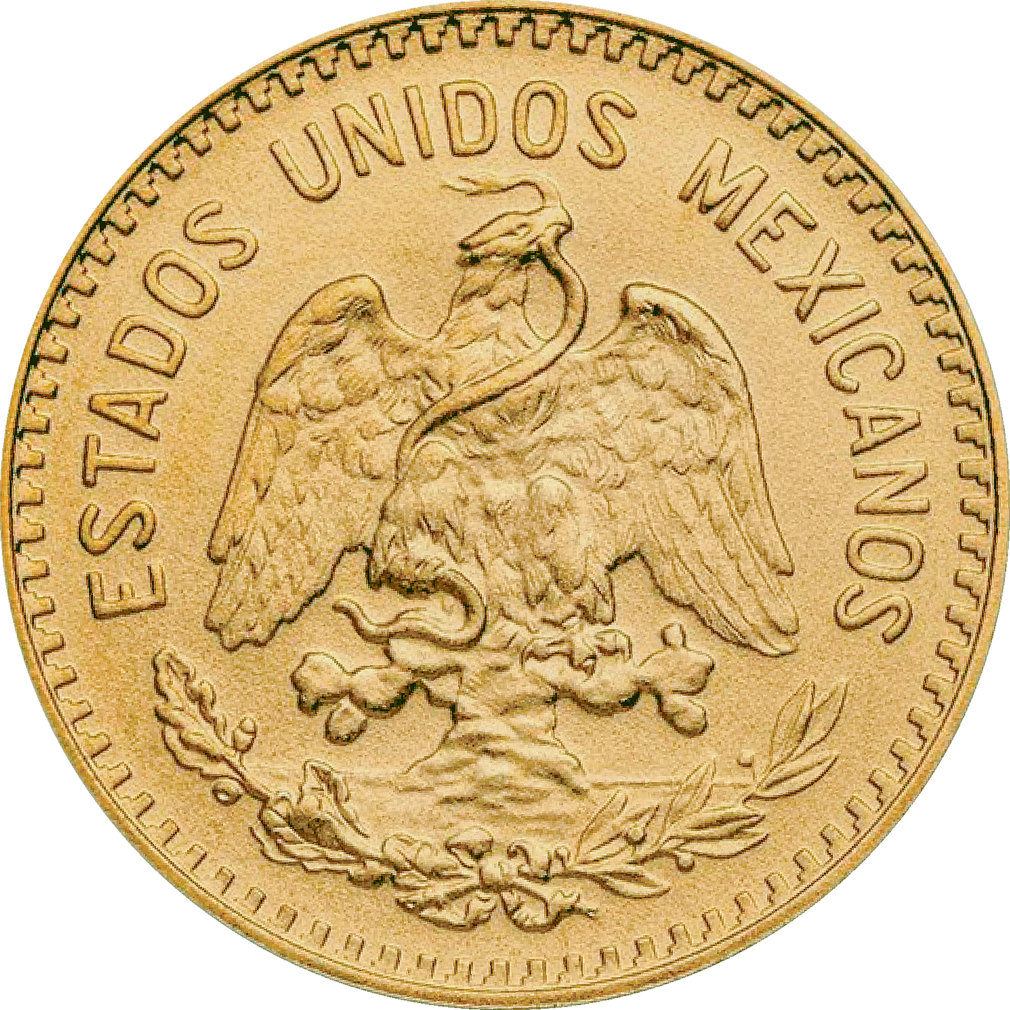 Moneda 10 Pesos Hidalgo Oro (Año Aleatorio, Condición Bueno/Regular)