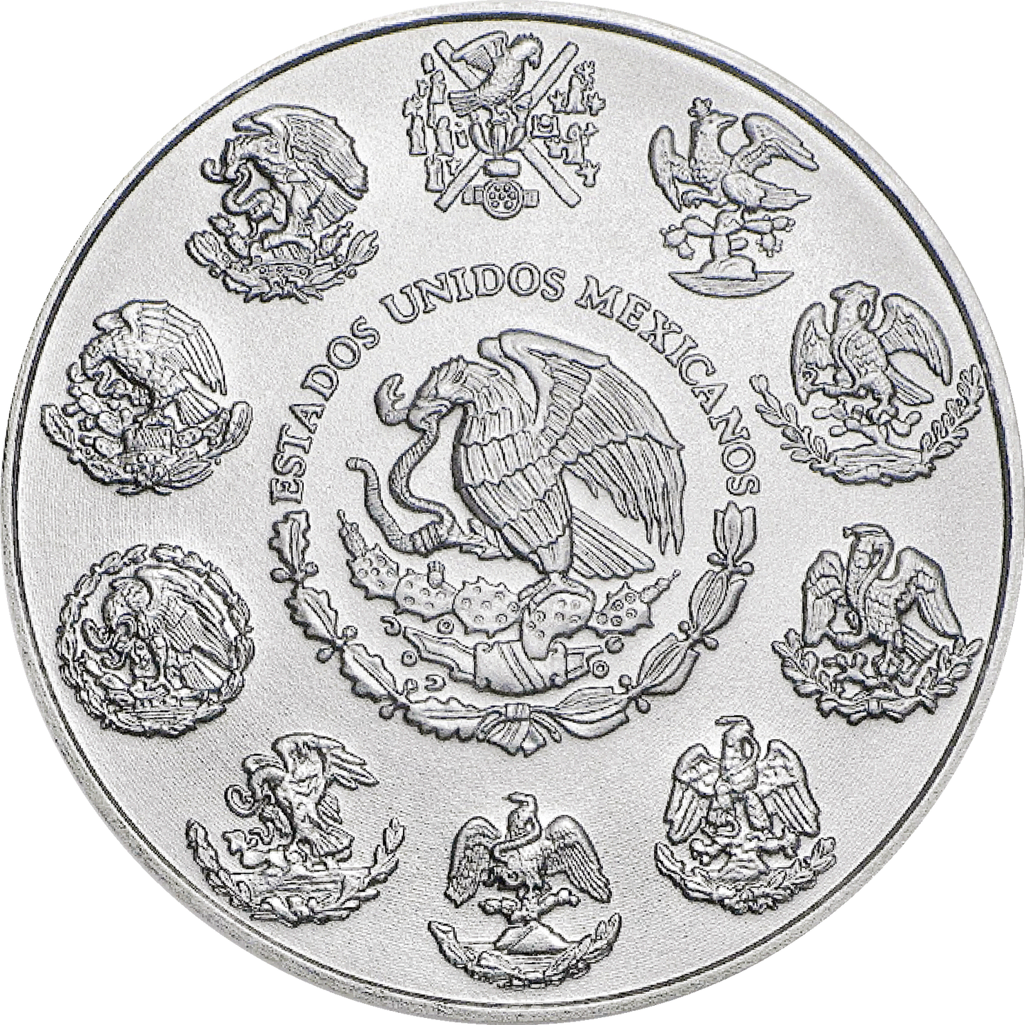 Moneda 1 Onza Libertad Plata (Año Aleatorio, Condición Bueno/Regular)