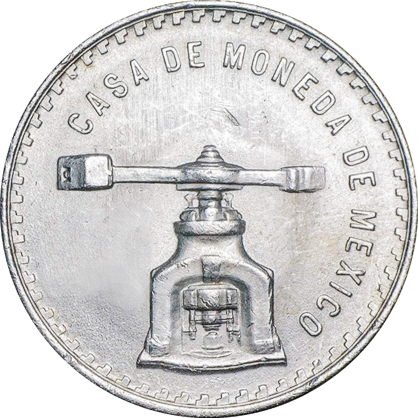 Moneda 1 Onza Troy Balanza Plata