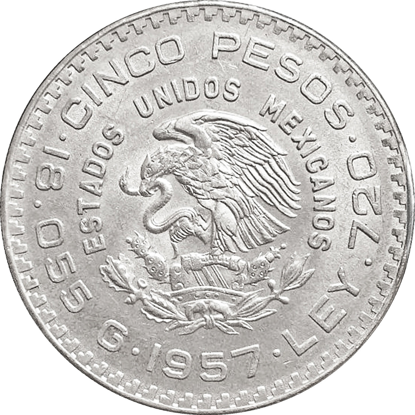 monedas de 5 pesos mexicanos conmemorativas