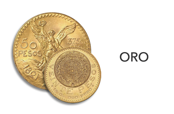monedas de oro