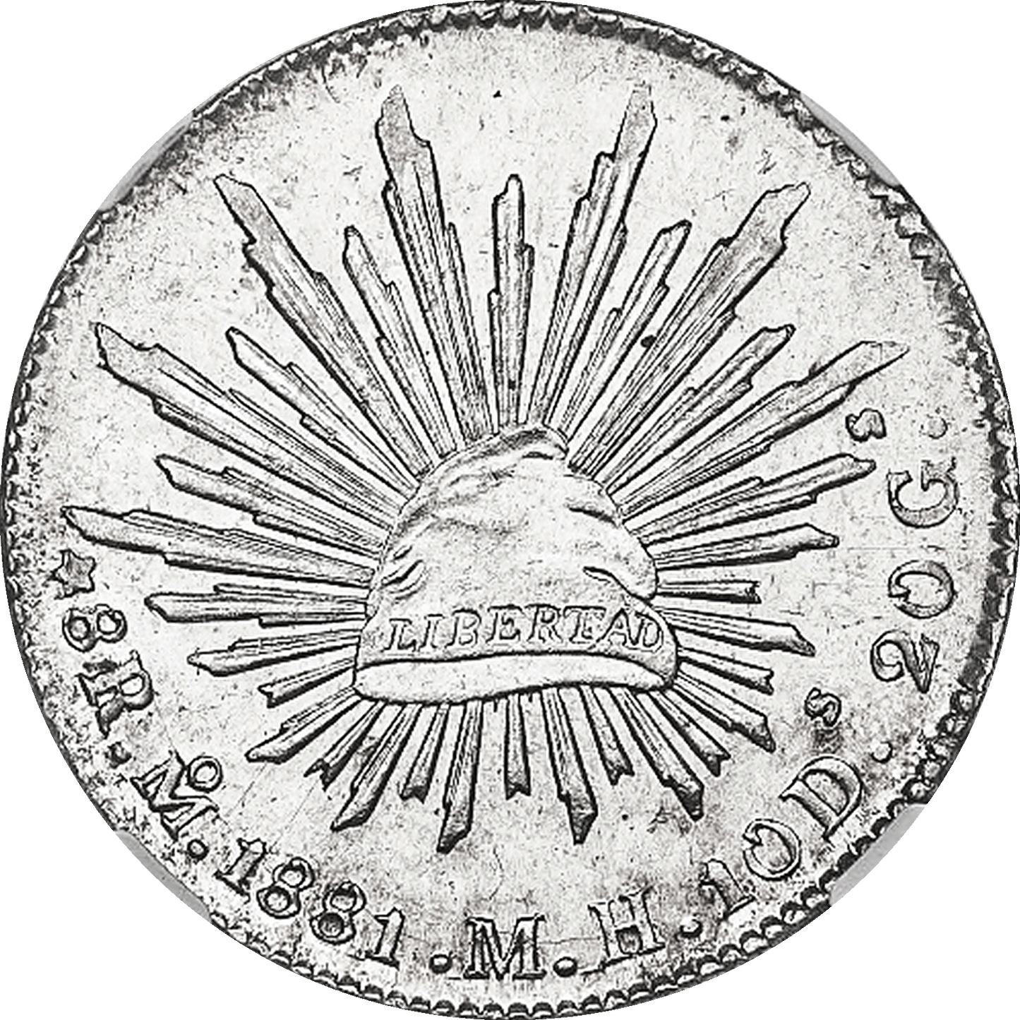 Moneda 8 Reales Plata (Año/Ceca Aleatorio, Condición Regular)