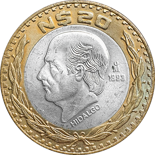 moneda 20 pesos